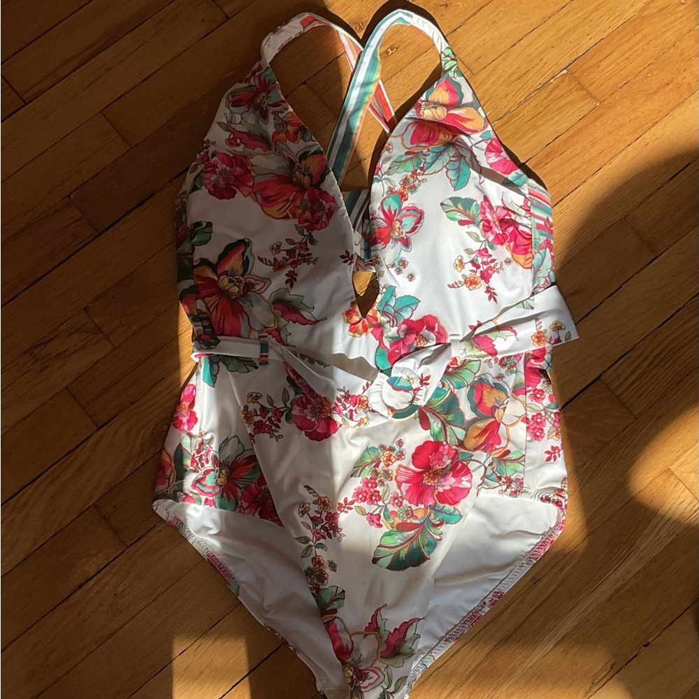 Floral One-Piece Swimsuit